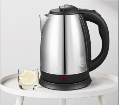 China 201/304 Stainless Steel Electrical Appliances Kettle Black Silver White Body OEM Customized for sale