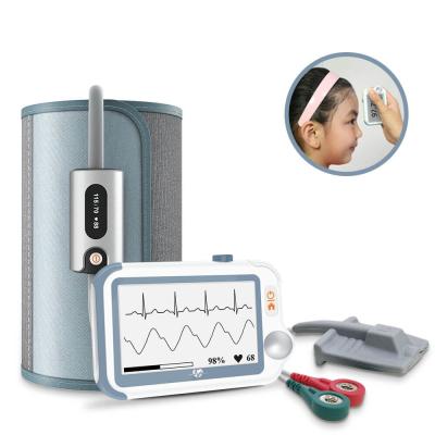 中国 High Accurate Portable Wireless Vital Signs Monitor For Family Clinical Healthcare 販売のため