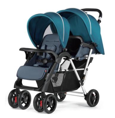 China Oxford Baby Sport Stroller For Twins 7-36 Months for sale