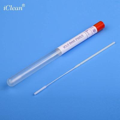 China Nasopharyngeal Nylon Flocking Swab Antigen Rapid Self Test Kit With Tube for sale