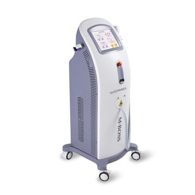China 3 wavelength 808nm 755nm 1064nm fiber diode laser painless hair removal beauty laser machine price for sale