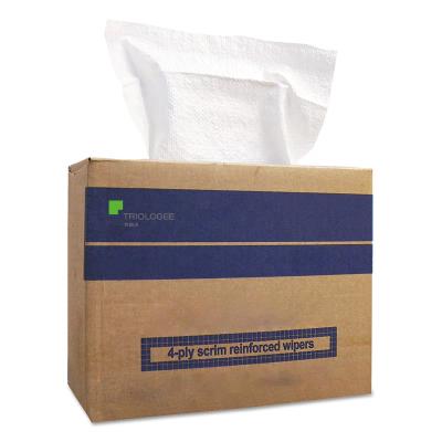 China China factory price for the White Blue Tissue Scrim Reinforced Paper Napkin for sale
