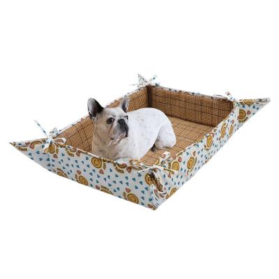 China Oxford Waterproof Summer Mat Cat Small Dog Cooling Bed Cushion Mat for sale