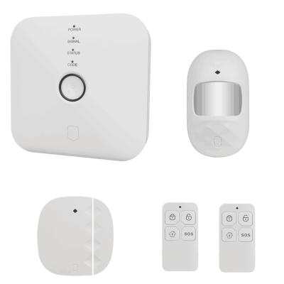 China 2G Smart Wifi Gsm Mini Alarm System Homesafe Security System With Tuya Camera for sale