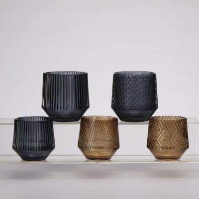 China los tarros votivos de la vela de la luz del té del 13.5cm rocían los envases de la vela del color en venta
