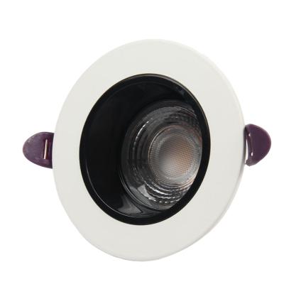 China COB LED Recessed Downlight Dimmable IP44 For Living Room for sale
