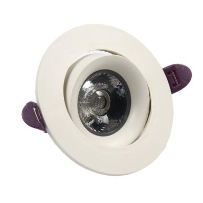 China Ip65 Cob Fireproof LED Recessed Downlight 5W 7W 12W 18W CRI 80 for sale