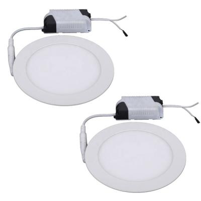 China Recessed Round LED Flat Panel Light for sale