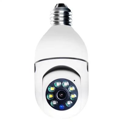 中国 WiFiの電球CCTVの保安用カメラ1080Pの夜間視界360度 販売のため