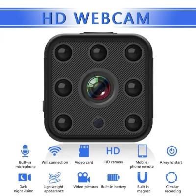 China SD Card CCTV Mini WiFi Security Camera 1920x1080P 900mAh Phone Remote for sale