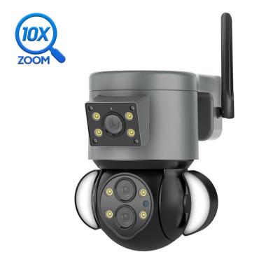 China Waterproof Outdoor PTZ Camera 4MP 10X Optical Zoom WiFi Two Way Audio for sale