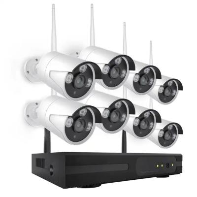 China Indoor 1080P 8CH NVR Kit , Outdoor 8 Channel WiFi NVR IP Camera for sale