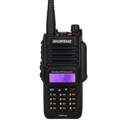 China RoHS Handheld Radio Walkie Talkie UV-9R PLUS VHF UHF Dual Band for sale