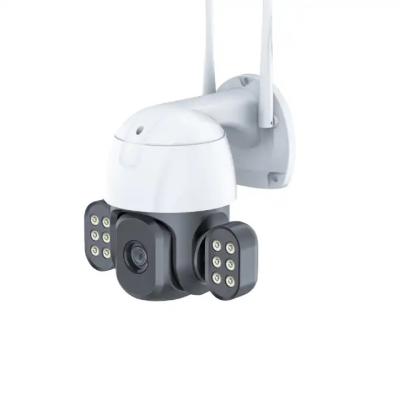 中国 屋外の無線CCTV WiFiの防犯カメラ、5MPの投光器双方向音声CCTVのカメラ 販売のため