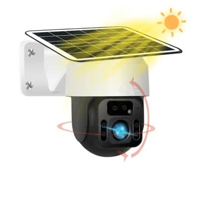 China Weatherproof 6.8W 4G Solar PTZ Camera , Wireless Battery 4G WiFi Security Camera for sale
