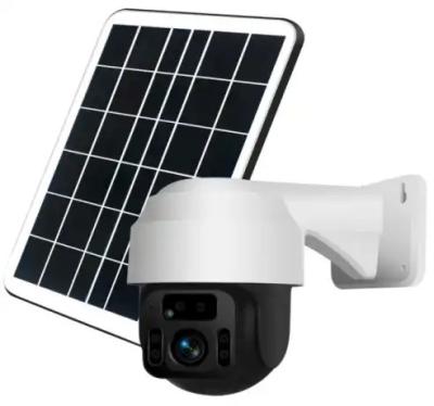 中国 CMOS電池の太陽保安用カメラ4G 1080Pの屋内夜間視界 販売のため