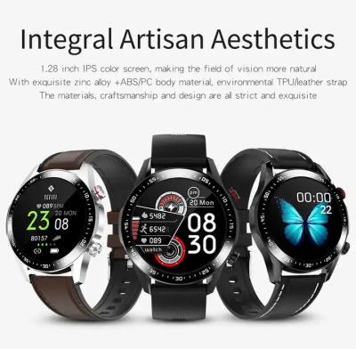 中国 VE12 Sport Waterproof Wristwatches Android ios Wearable Devices Call fitness 1.28 Inch IPS Round Smart Watch 販売のため