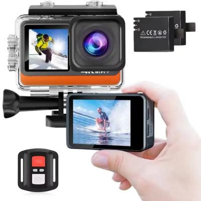中国 4K 30FPS High Quality Video Camcorder Wifi Mini Vlog Dual Screen Waterproof Action Camera 販売のため