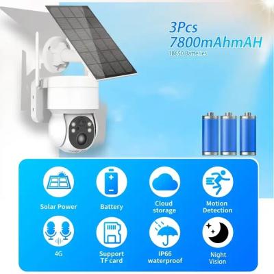 Chine Battery Power Solar 4G Security Camera Wireless WiFi Network à vendre