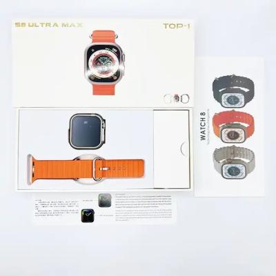 China Série de carregamento sem fio impermeável do Smart Watch GS8 da chamada de Bluetooth das mulheres dos homens ultra 8 NFC Smartwatch para o telefone celular à venda