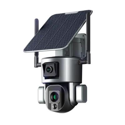 China 4K 8MP WiFi Solar Powered 4G Camera , Waterproof Outdoor 4G Security Camera for sale