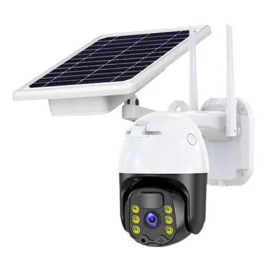 China 3MP V380 Ptz 4g Solar Camera 360 Degree Rotate Outdoor Waterproof for sale