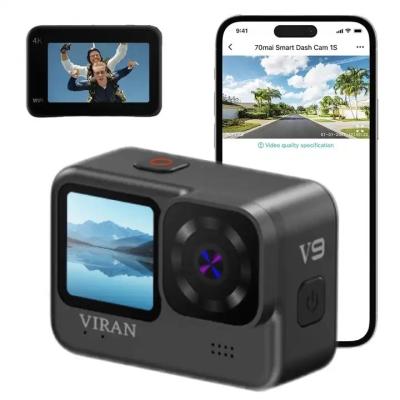 China 60FPS Waterproof Sports Cam 170 Degree 4k Vlog Action Camera for sale