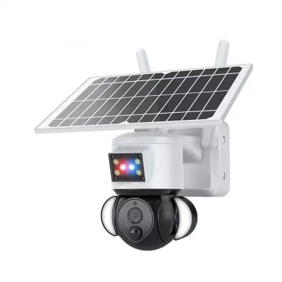 China WiFi Night Vision Low Power PIR Wireless Solar 4G PTZ Camera for sale