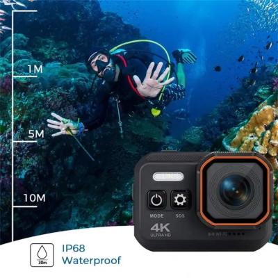 China 40 Million Pixels 4k 60fps 1080p Waterproof Sports Action Camera for sale