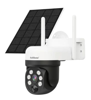 中国 4MP Wireless Battery Outdoor Waterproof IP 66 Camera PIR Night Vision Remote Monitor View WIFI Solar Security Camera 販売のため