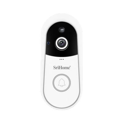 China 4MP Wireless Smart Video Doorbell WIFI Camera Security Surveillance With 2-Way Audio PIR Detection Intelligent Ringing for sale
