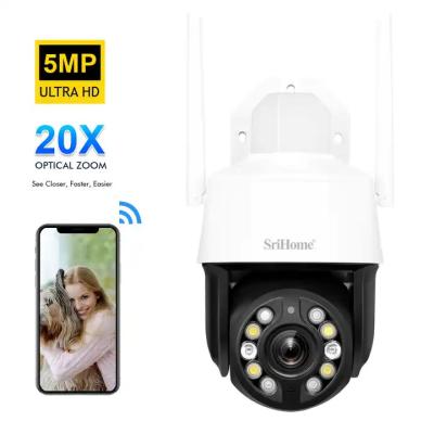 China 5G WiFi Outdoor Security Waterproof IP66 CCTV Network Camera 20X Optical Zoom Color Night Vision Camera à venda