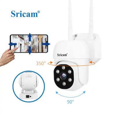 China 2MP Mini Two-Way Audio IP Security Camera Support Night Color Vision IR 20m Outdoor Security CCTV Camera zu verkaufen