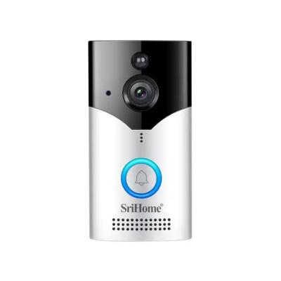 China Wireless Smart Video Doorbell Camera With Ringtone Two-Way Audio Intelligent Human Detection Support Night Vision for sale