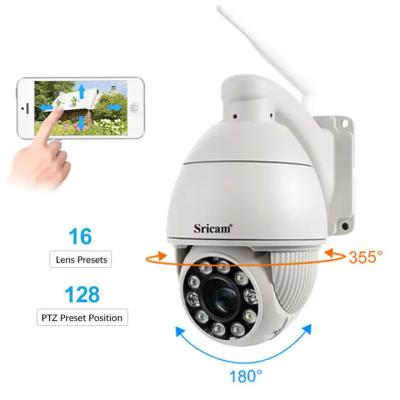 Chine Waterproof Security Two-Way Audio Network Camera 5MP Built-In Micro Color Night Vision CCTV Camera à vendre