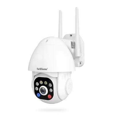 China Color Night Vision Waterproof Security Camera Systems Wireless Outdoor Sound And Light Alarm Ip Camera 3mp for sale
