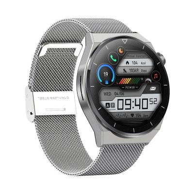 China Durable Waterproof Test Heart Rate Blood Pressure Wireless Charging 390*390 HD Display Smart Watch à venda