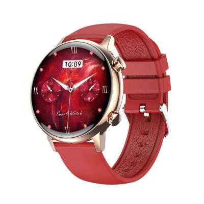 China Female Sports Watch HK39 Nfc Card Amoled Call Ip68 Waterproof Password 454*454 for sale