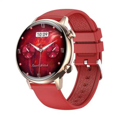 China Luxury Women'S Smart Watch AMOLED Screen BT Calling Intelligent Voice NFC Smart Watch For Ladies Girls à venda