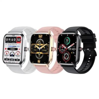 China NFC Heart Rate Blood Pressure 1.85inch BT Call Sports Fitness Smartwatch For Women Men for sale