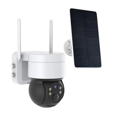China Wifi Solar PTZ WIFI 360 Degree Powered Outdoor Waterproof Wireless Security Camera for sale