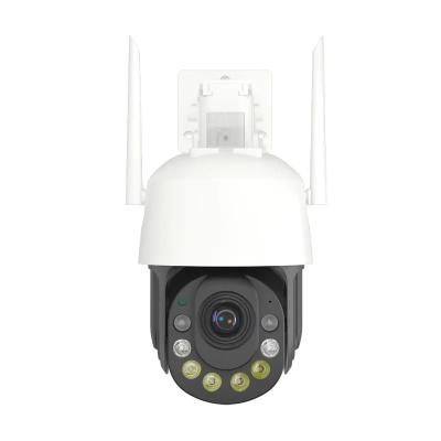 China Cámara de seguridad exterior 30X cámara de zoom óptico wifi inalámbrico 5MP IP cámara de visión nocturna seguimiento automático detección humana en venta