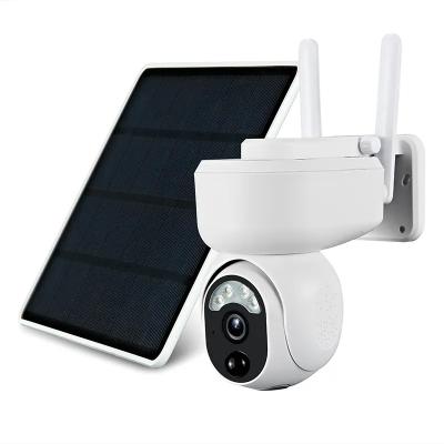 China Small Size Solar Wifi Camera HD 2MP/4MP 4G Solar Security Camera With 2 Installation Methods en venta
