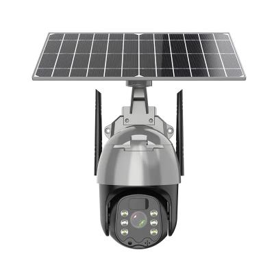 Chine 4g Wifi Solar Battery Camera Waterproof P2p Cctv Camera 1080p Outdoor Pir Alarm Motion Detection Ptz Camera à vendre