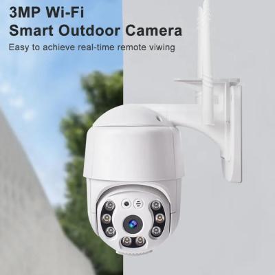 China Sistema de câmera de segurança PTZ ao ar livre VISÃO NOTURNA Vigilância CCTV Câmera IP Câmera de segurança WIFI à venda
