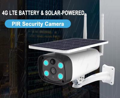 China 4G Camera Solar Panel Camera Wifi Version 1080P Outdoor Security Wireless Monitor Waterproof CCTV  Home Surveillance for sale