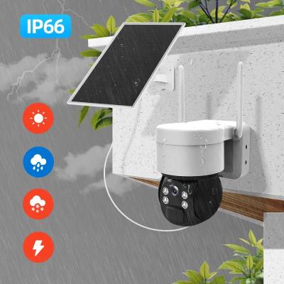 Chine Outdoor PIR Low Consumption Wifi Solar Panel Battery Power Cctv Camera 3MP UBOX Battery Network Solar Camera à vendre