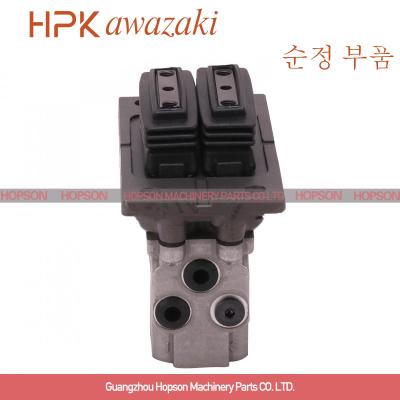 China Válvula de control hidráulica del pedal del pie de Doosan DX225 DX260 DX380 en venta
