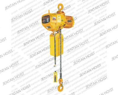 China Lifting Electric Chain Hoist Trolley Pulley 24V 36V Double Speed for sale