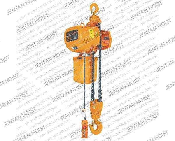 Quality Lifting Electric Chain Hoist Trolley Pulley 24V 36V Double Speed for sale